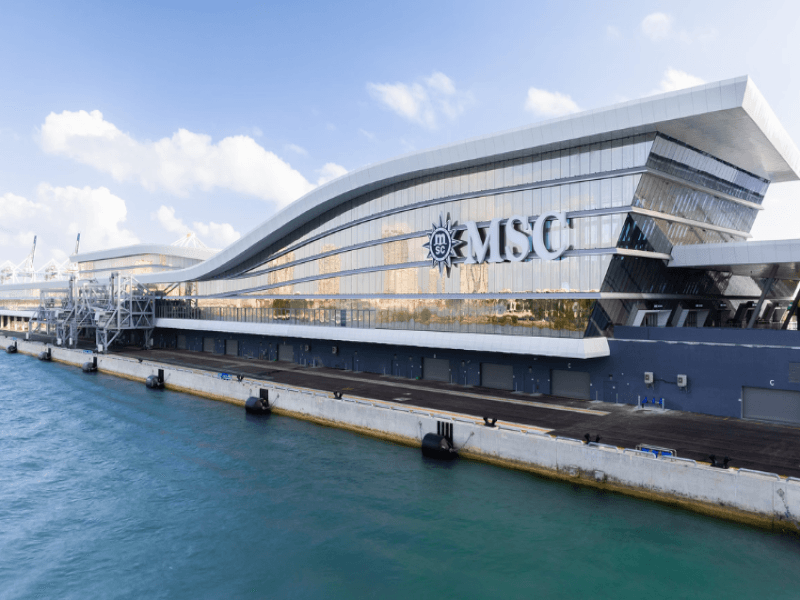 MSC Cruises Unveils the World's Largest and Most Advanced Cruise Terminal at PortMiami  Revolutionizing the Cruise Experience with Biometric Technology and Seamless Design