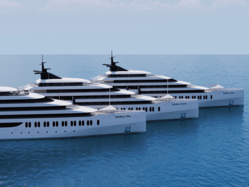 Emerald Cruises Charts a Bold Course: Unveiling Two New Superyachts & a River Ship